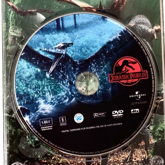 Jurassic Park Adventure Pack The Franchise Collection 3 Disc Set DVD - Picture 7 of 10